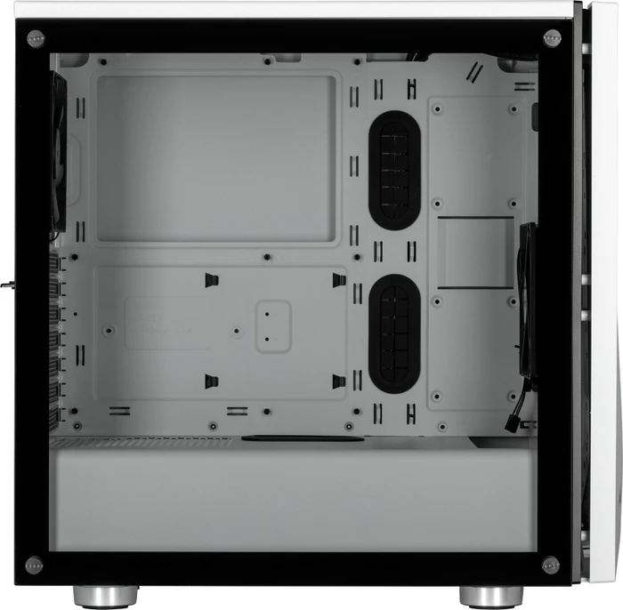 Corsair Carbide Series SPEC-06 weiß, Glasfenster