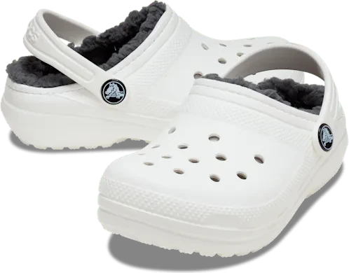 Crocs Classic Lined weiß/grau (Junior)