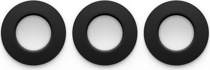 Philips Hue White and Color Ambiance Slim Einbauleuchte 90mm 3-flammig schwarz
