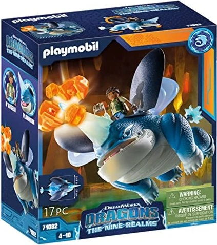 playmobil Dragons The Nine Realms Plowhorn & D'Angelo