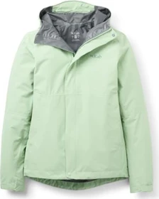 Rab Downpour Funktionsjacke fig green (Damen)