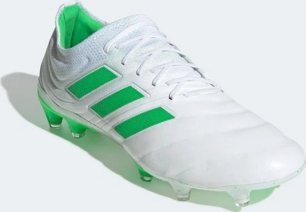 adidas Copa 19.1 FG ftwr white/solar lime (Herren)