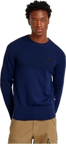 G-Star Fisherman Knitted Strickpullover imperial blue (Herren)