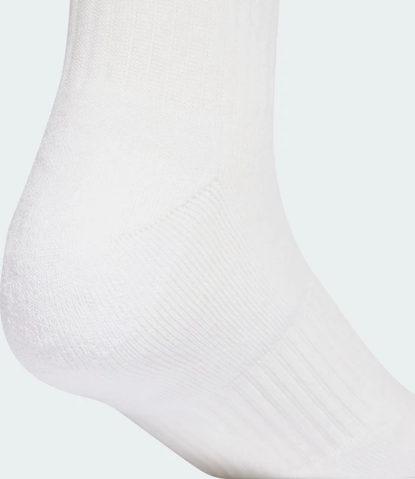 adidas 3-Streifen Cushioned Crew Socken dark blue/white/glow blue, 3 Paare