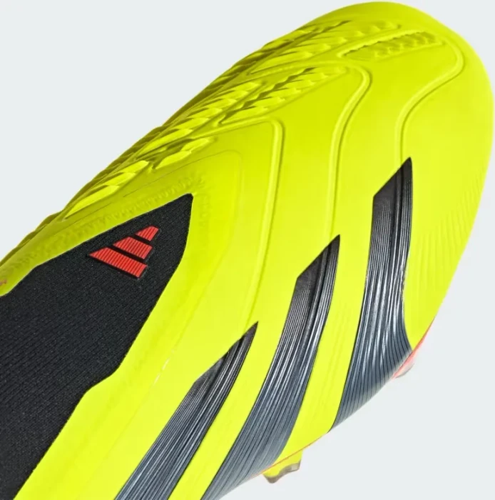 adidas Predator 24 Elite Laceless SG semi solar slime/solar red/core black