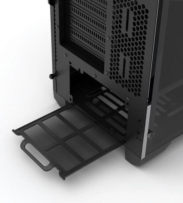 Phanteks Enthoo Pro M Tempered Glass schwarz, Glasfenster