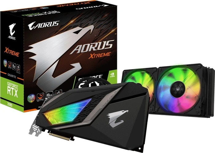 GIGABYTE AORUS GeForce RTX 2080 Xtreme Waterforce 8G, 8GB GDDR6, 3x HDMI, USB-C, 3x DP