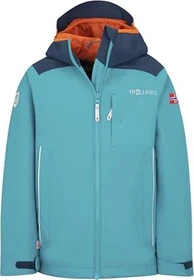 Trollkids Bergen Funktionsjacke lake blue (Junior)