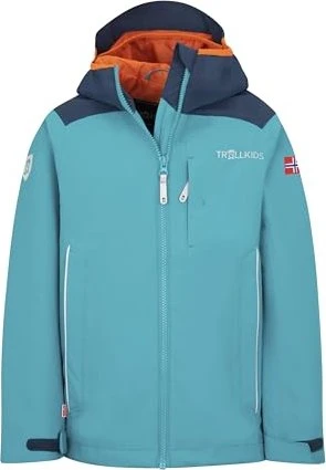 Trollkids Bergen Funktionsjacke lake blue (Junior)