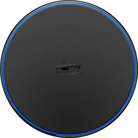 Wentronic Goobay kabelloses Schnellladegerät 10 W schwarz