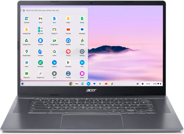 Acer Chromebook 515 CB515-2H-30CZ, Steel Gray, Core i3-1215U, 8GB RAM, 128GB Flash, DE