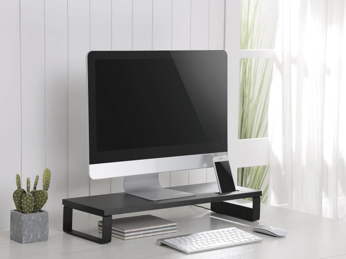 Equip ERGO Desktop-Monitor-Ständer mit USB-Hub