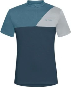 Vaude Tremalzo IV Trikot kurzarm steel blue (Herren)