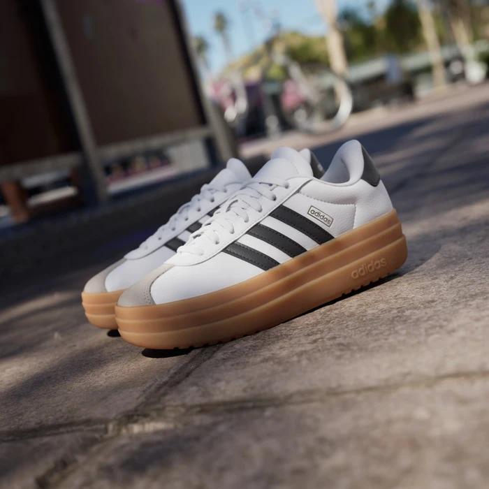 adidas VL Court Bold Lifestyle cloud white/core black/wonder beige (Junior)