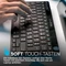 JLab Epic Wireless Keyboard, schwarz, USB/Bluetooth, DE Vorschaubild