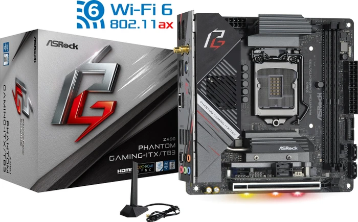 ASRock Z490 Phantom Gaming-ITX/TB3 (Intel 1200)