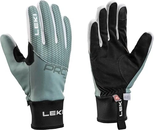 Leki PRC Thermoplus Skihandschuhe black/ice green (Damen)