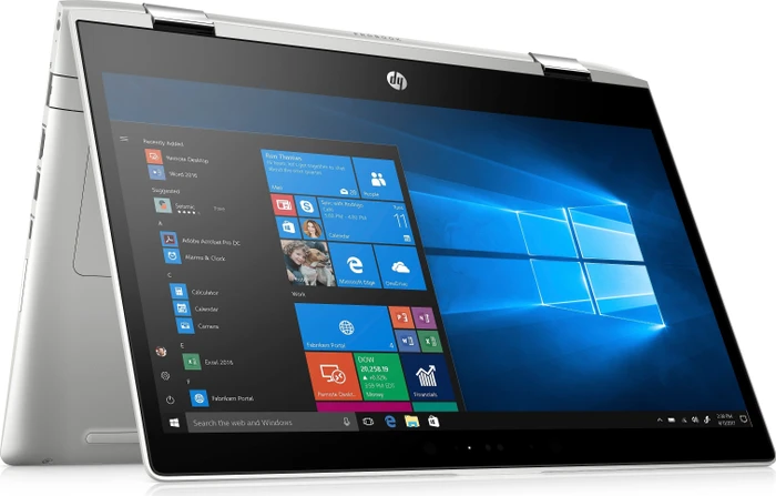 HP ProBook x360 440 G1, silber, Core i7-8550U, 16GB RAM, 512GB SSD, GeForce MX130, PL