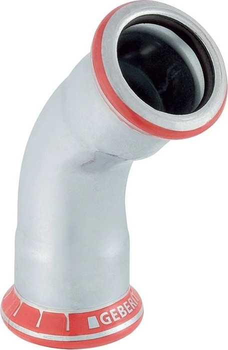 Geberit Mapress C-Stahl Bogen 45° d=12mm L=32mm Z=15mm