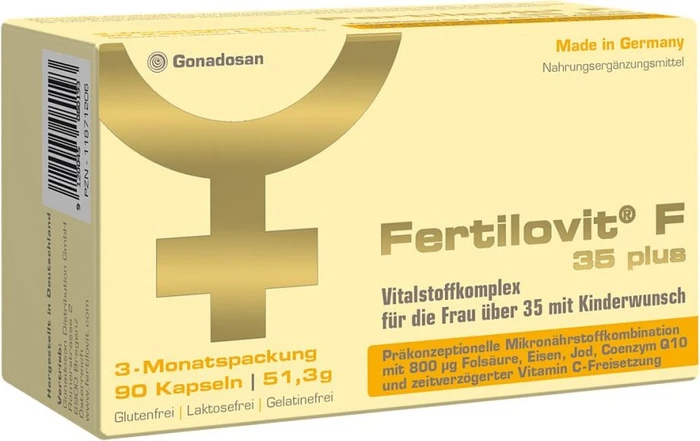 Gonadosan Fertilovit F35 plus Kapseln, 90 Stück