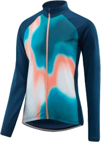 Löffler Mirage Trikot langarm deep water (Damen)