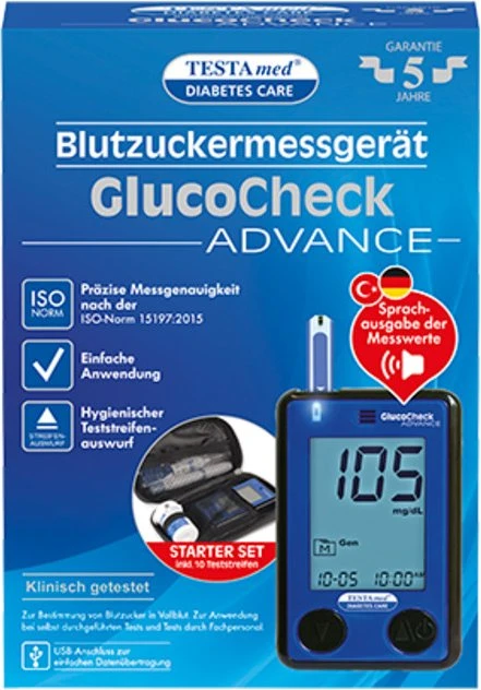 TESTAmed GlucoCheck Advance (mmol/L)