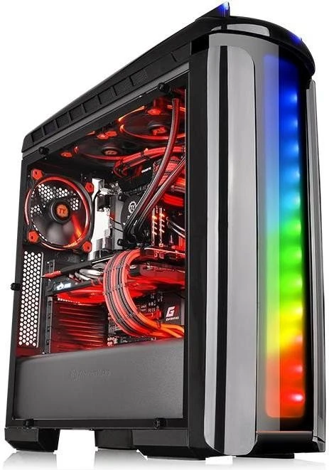 Thermaltake Versa C22 RGB, schwarz, Acrylfenster