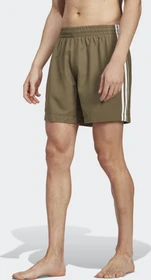 adidas Originals Adicolor 3-Streifen Badeshorts olive strata/white (Herren)
