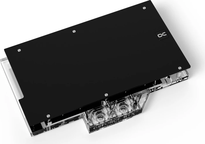 Alphacool Eisblock Aurora Acryl GPX-N NVIDIA RTX 4090 Aorus Master mit Backplate