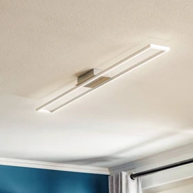 Briloner Frame LED Deckenleuchte 18W 76cm alu