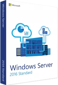 Microsoft Windows Server 2016 Standard 64Bit, 16 Cores, OEM/DSP/SB, ESD (deutsch) (PC)