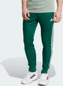 adidas Train Essentials 3-Streifen Trainingshose lang collegiate green/white (Herren)