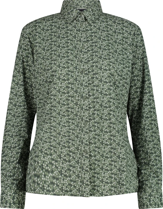CMP Geometrischer-Druck Hemd langarm avocado/pistacchio (Damen)