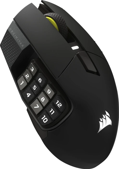 Corsair Scimitar Elite Wireless SE MMO, Gun Metal schwarz, USB/Bluetooth