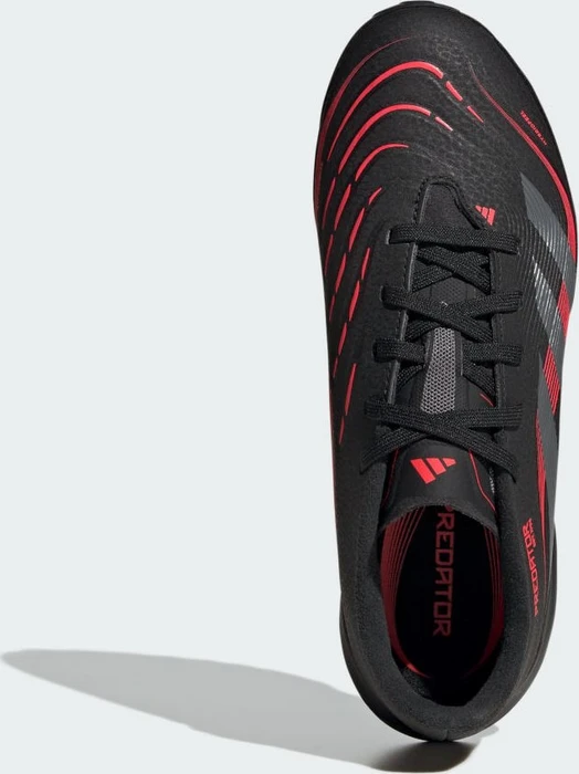 adidas Predator League TF core black/grey four/lucid red (Junior)