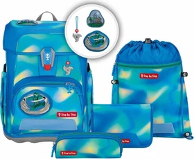 Step by Step Cloud Ninja Zazu Schultaschen-Set, 5-tlg.