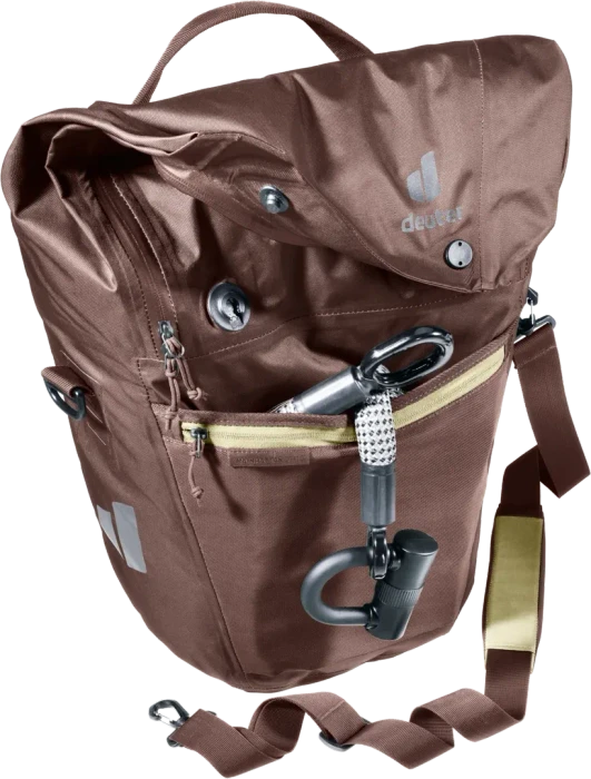Deuter Mainhattan 17+10 Gepäcktasche raisin/desert