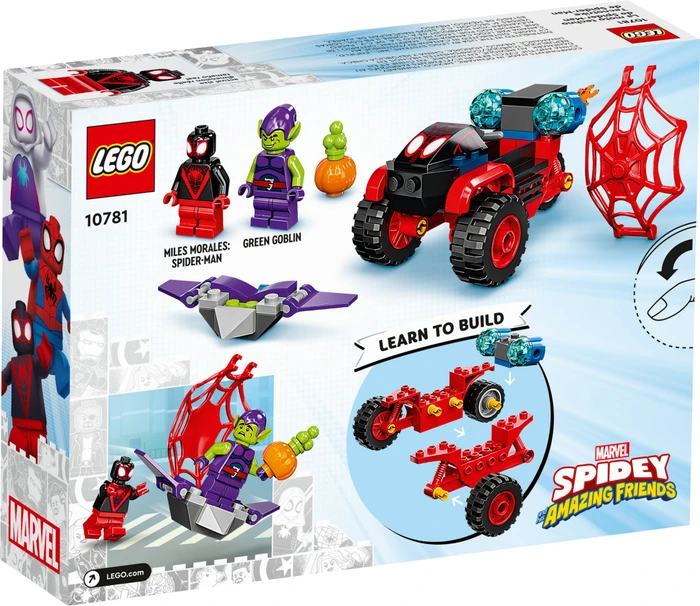 LEGO Juniors - Spider-Man: Miles Morales: Spider-Mans Techno-Trike
