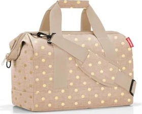 Reisenthel Allrounder M metallic dots coffee