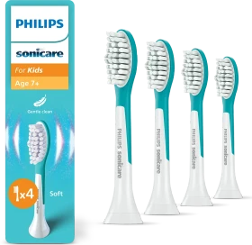 Philips HX6044/90 Sonicare for Kids Kinder-Ersatzbürste, 4 Stück