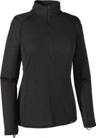 Patagonia Capilene Thermal Weight Zip-Neck Funktionsshirt langarm schwarz (Damen)