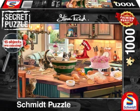 Schmidt Spiele Secret Puzzle - Father's Workshop 1000 Piece Jigsaw Puzzle For Adults - Premium Quality