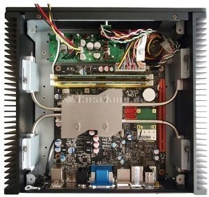 Impactics K.I.S.S.S., schwarz, Mini-ITX