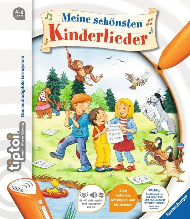 Ravensburger tiptoi Buch: Meine schönsten Kinderlieder