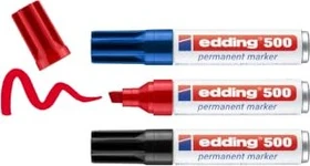 edding 500 Permanentmarker sortiert, 3er-Set