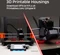 HP HyperX Origins 2 1800, schwarz/transparent, LEDs RGB, HyperX Linear, USB, DE Vorschaubild