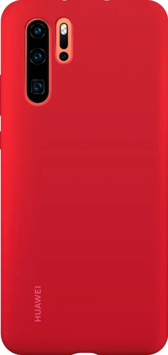 Huawei Silicone Car Case für P30 Pro rot