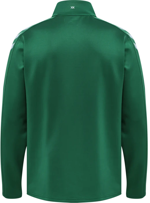 hummel Core XK Poly Zip Sweat Trainingsjacke evergreen