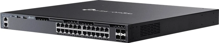 TP-Link Omada SG6400 Rackmount Gigabit Managed Switch, 24x RJ-45, 4x SFP+, 400W PoE+