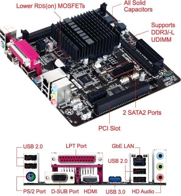 GIGABYTE GA-J1800M-D2P